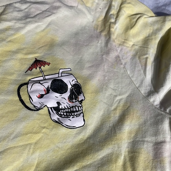 Arsenic Men’s Tye Dye “Permanent Vacation” Tee Size Medium - Picture 3 of 8